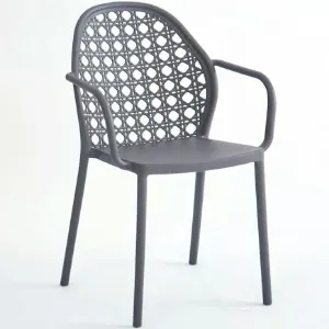 Obrazek Krzesło plastikowe antracyt