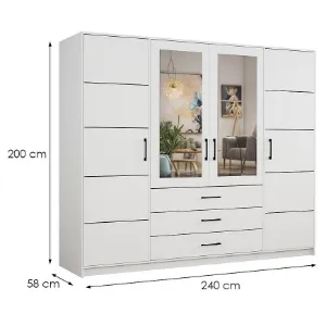 Obrazek Szafa Belluno 240 biała