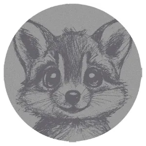 Obrazek Dywan FD Soft Racoon 1,33/1,33 koło popiel