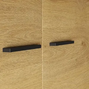 Obrazek Szafa Modesto 01 dąb/czarny