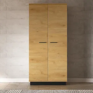 Obrazek Szafa Modesto 01 dąb/czarny