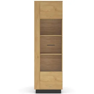 Obrazek Witryna Modesto 02 Dąb/Czarny