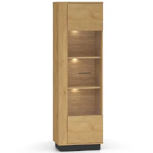 Obrazek Witryna Modesto 02 Dąb/Czarny