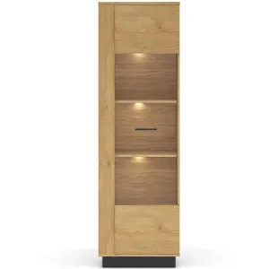 Obrazek Witryna Modesto 02 Dąb/Czarny