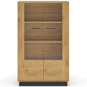 Obrazek Witryna Modesto 03 Dąb/Czarny