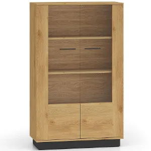 Obrazek Witryna Modesto 03 Dąb/Czarny