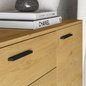 Obrazek Komoda Modesto 05 Dąb/Czarny