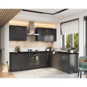 Obrazek Szafka Kuchenna Anika D60ZL P/L grafit/grafit