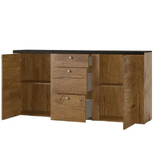 Obrazek Komoda Larona 2D3S dąb lefkas 25