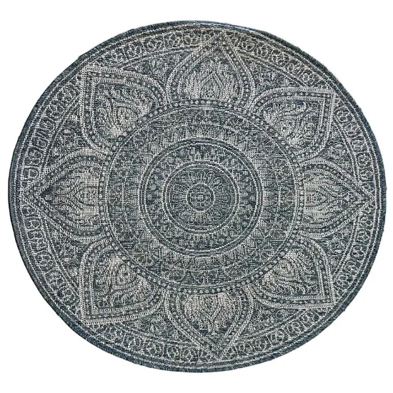 Obrazek Dywan Terazza 1,6/1,6 21208 niebieski