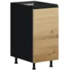 Obrazek Szafka Kuchenna Industry D40 czarny/artisan