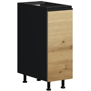 Obrazek Szafka Kuchenna Industry D30 czarny/artisan