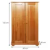 Obrazek Komoda 120/60/2D olcha FI