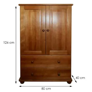 Obrazek Komoda Bieliz. 80/2D/2S dąb fil.