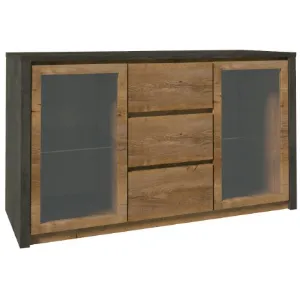 Obrazek Komoda Montana k2d dąb lefkas smooth grey