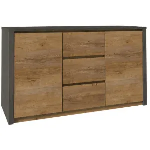 Obrazek Komoda Montana k2dp dąb lefkas smooth grey