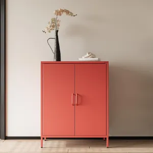 Obrazek Komoda Metalowa Vito Modern Red