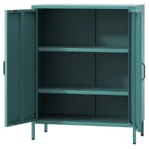 Obrazek Komoda metalowa Vito Modern Sea Green