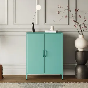 Obrazek Komoda metalowa Vito Modern Sea Green