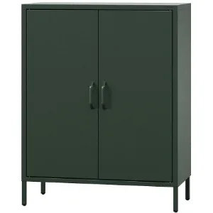 Obrazek Komoda metalowa Vito Modern Bottle Green