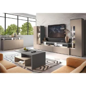 Obrazek Komoda Serio 4D czarny/congo 43