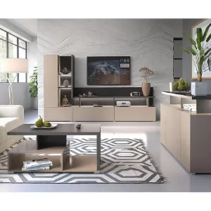 Obrazek Komoda Serio 4D czarny/congo 43