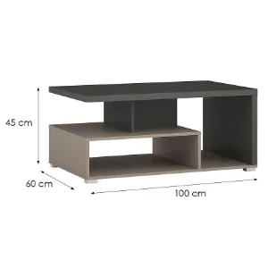 Obrazek Stolik kawowy Serio czarny/congo 99