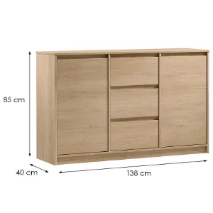 Obrazek Komoda Manami K2D3S cremona