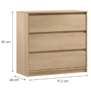 Obrazek Komoda Manami K3S cremona