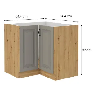 Obrazek Szafka Kuchenna Stilo Claygrey/Artisan 90x90 Nd 2f Bb
