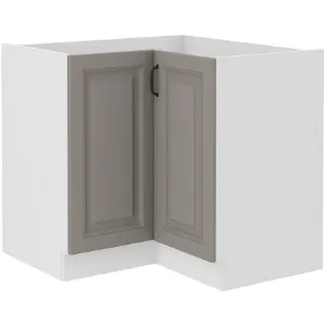 Obrazek Szafka Kuchenna Stilo Claygrey/Biały 90x90 Nd 2f Bb