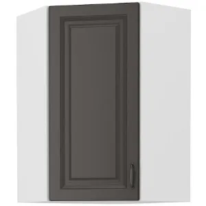 Obrazek Szafka kuchenna Stilo Grafit/Biały 60X60 GN-90 1F (45°)