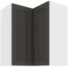 Obrazek Szafka kuchenna Stilo Grafit/Biały 60X60 GN-72 2F (90°)