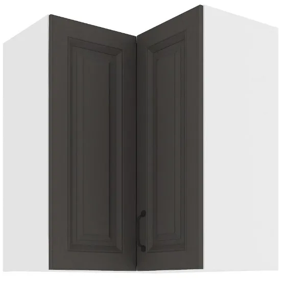 Obrazek Szafka kuchenna Stilo Grafit/Biały 60X60 GN-72 2F (90°)