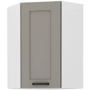 Obrazek Szafka kuchenna Luna Claygrey/Biały 60X60 GN-90 1F (45°)