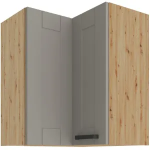 Obrazek Szafka kuchenna Luna Claygrey/Artisan 60X60 GN-72 2F (90°)