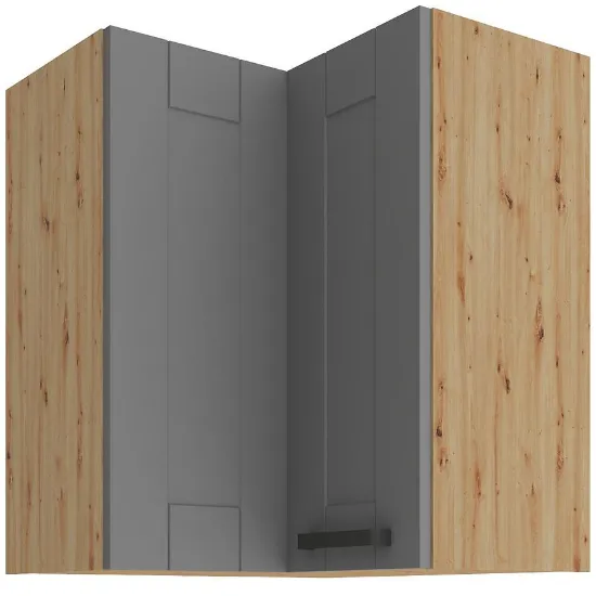 Obrazek Szafka Kuchenna Luna Dustgrey/Artisan 60X60 GN-72 2F (90°)