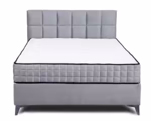 Obrazek Łóżko kontynentalne Carino 140x200 popiel