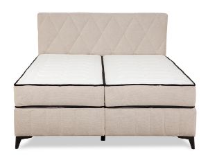 Obrazek Łóżko kontynentalne Silla 160x200 jasny beż