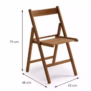 Obrazek Krzesło Libro 43x48x79 Cm Wallnut