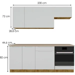 Obrazek Kuchnia Isabel 200 popiel/artisan