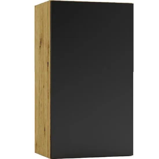 Obrazek Szafka Kuchenna Isabel W40 P/L czarny/artisan