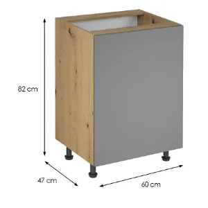 Obrazek Szafka kuchenna Langen D60 beige