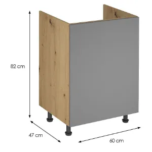 Obrazek Szafka kuchenna Langen D60Z beige