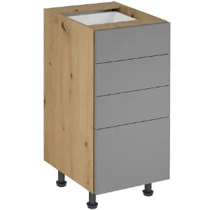 Obrazek Szafka kuchenna Langen D40S4 push beige