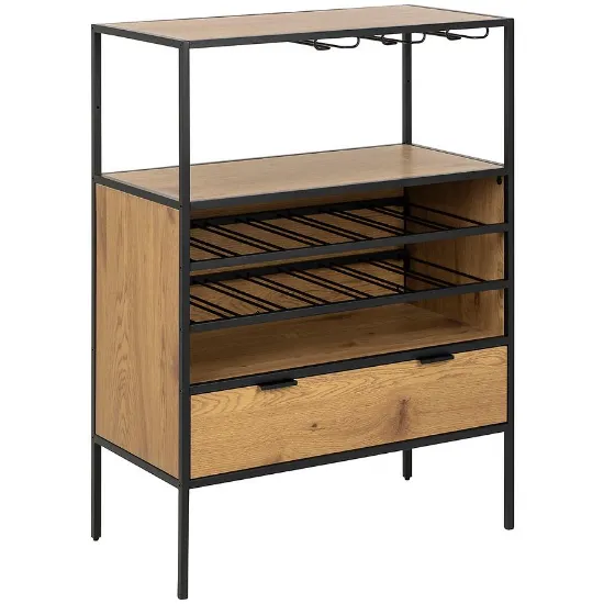 Obrazek Regał matt black