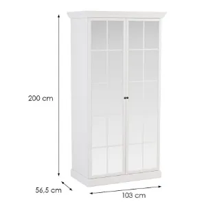 Obrazek Szafa Lucca S2DL biały opal