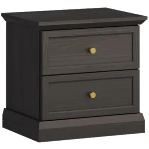 Obrazek Szafka Nocna Lucca SN czarny grafit