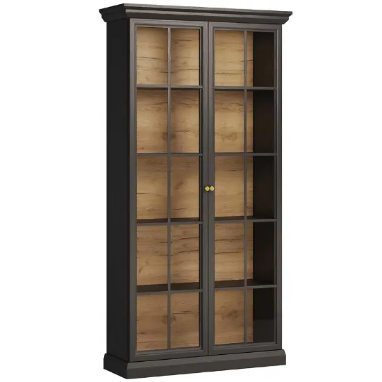 Obrazek Witryna Lucca W2D czarny grafit