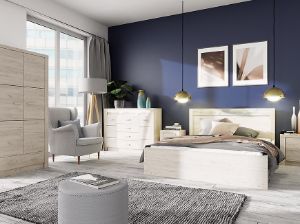 Obrazek Biurko Indianapolis I16 kraft biały